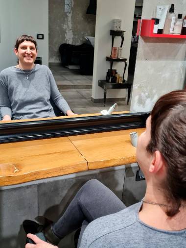 Kristina Bomeštar, lastnica frizerskega salona Studio 3 (K.F.)