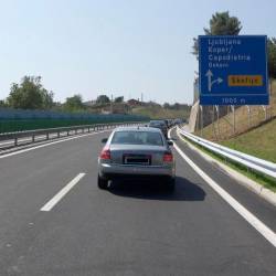 Hitra cesta Škofije-Koper (ARHIV)