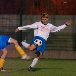 Mitja Pintar, ko je še igral nogomet za Sovodnje (ARHIV)
