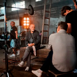 S snemanja promocijskega videa, v sredini John Malkovich (HRVAŠKA TURISTIČNA SKUPNOST/ARHIV)