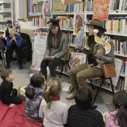 Knjižnica prireja tudi srečanja za otroke (KATIA BONAVENTURA)