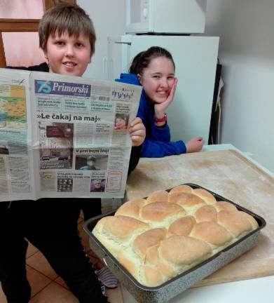 Za časa koronavirusa sva se učila peči kruh <i>(Silvana Blasina)</i>