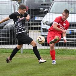 Krasov vezist Žiga Perhavec na tekmi proti tržiškemu UFM (FOTODAMJ@N)