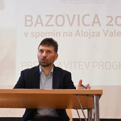 Program je predstavil Štefan Čok, ki je letos prevzel predsedovanje odbora za proslavo bazoviških junakov
