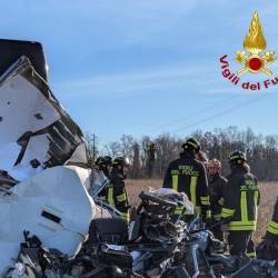 Gasilci na kraju nesreče v Maniagu (GASILCI)