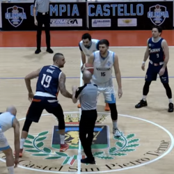 Začetni sodniški met na gostovanju v Emiliji - Romanji (ZAJEM ZASLONA)