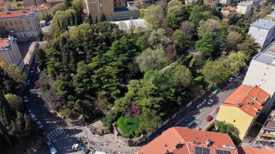 Šentjakobski park Basevi iz ptičje perspektive (FOTODAMJ@N)