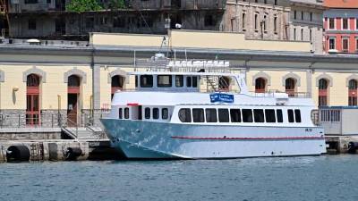 Ladja Nereos, ki povezuje Trst in Gradež (FOTODAMJ@N)