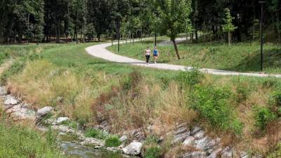 Park v dolini Korna: Gorica je na prvem mestu v Italiji po kvadratnih metrih zelenih površin v urbanem okolju na prebivalca (ARHIV)
