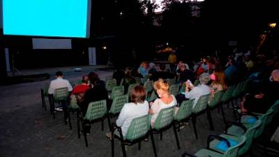 Letni kino v tržaškem Ljudskem vrtu (ARHIV)