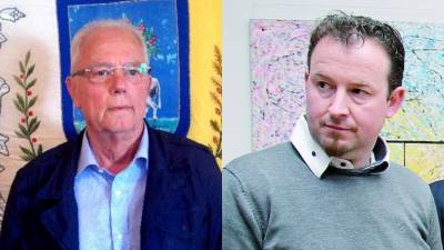 Francesco Romanut in David Iurman (ARHIV)