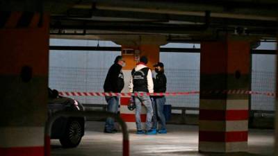 Truplo so v torek, 4. januarja, našli ob garažni hiši nakupovalnega središča Il Giulia (FOTODAMJ@N)
