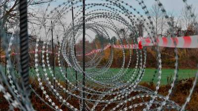 Žica na meji s Hrvaško (ARHIV)