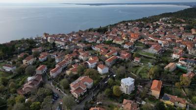 Pogled na Tržaški zaliv iznad Križa (FOTODAMJ@N)