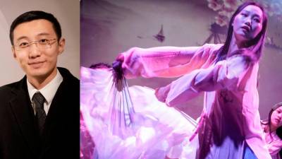 Gao Xu in prizor z lanskega praznovanja kitajskega novega leta