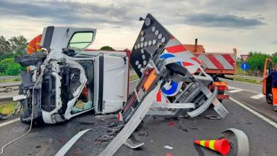 ZGRS Sežana Prizorišče nesreče (ZGRS SEŽANA/PRIMORSKE NOVICE)