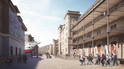 Skladišče 26., v katerega naj bi se preselil tržaški Pomorski muzej