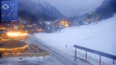 Kranjska gora danes popoldne (SPLETNA KAMERA KRANJSKA-GORA.SI)
