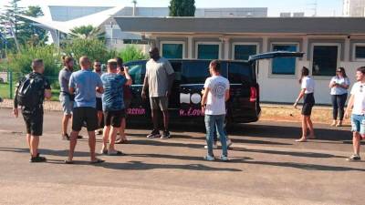 Shaquille O’Neal med prihodom v Zadar (ZRAČNA LUKA ZADAR)