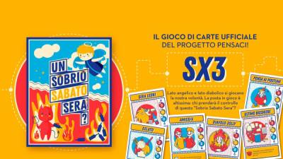 Mladi so si zamislili igro s kartami Un sobrio sabato sera (Trezna sobota zvečer)