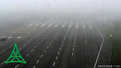 Na avtocesti A4 megla v pasovih ovira promet (AUTOSTRADE ALTO ADRIATICO)