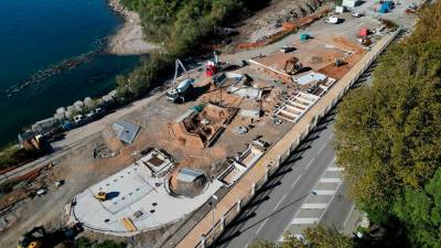 Gradbišče športnega parka (FOTODAMJ@N)