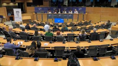 Pogovorno omizje posvečeno Borisu Pahorju v Evropskem parlamentu