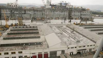 Ladjedelnica Fincantieri v Tržiču (ARHIV)