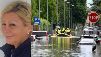 Astrid Cossutta, poplave v Emiliji - Romanji (OSEBNI ARHIV, ANSA)