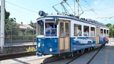 Vročina ustavila openski tramvaj