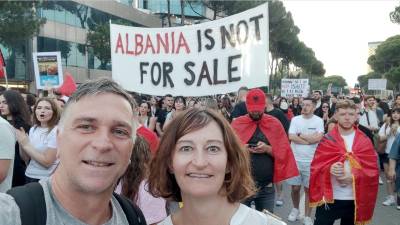 Adriano Ferfolja in Katarina Košuta