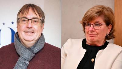 Walter Bandelj in Nives Cossutta (TIBALDI/FOTODAMJ@N)