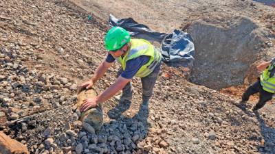 Na območju novogoriške železniške postaje so našli še dve bombi (DRŽAVNA ENOTA NUS)
