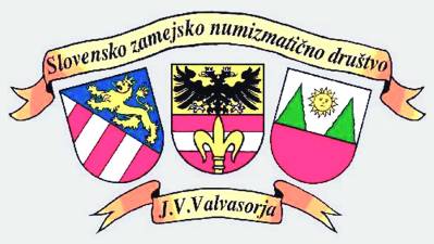 Logotip numizmatičnega društva Valvasor