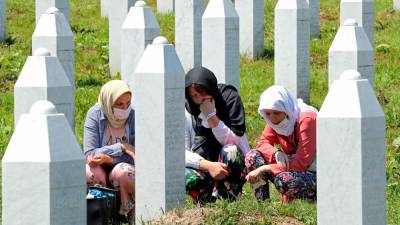 Svečanost ob obletnici genocida v Srebrenici (ARHIV)