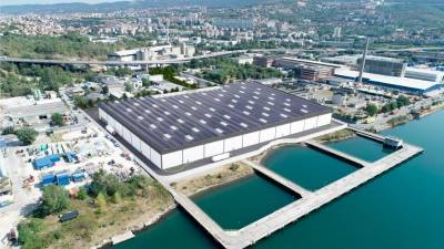 Novo hladilno skladišče bodo zgradili v industrijski coni pri Žavljah (BELL GROUP)