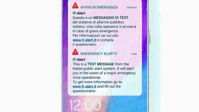 SMS opozorila (ZAJEM ZASLONA)