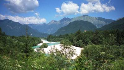 Soča pri Kobaridu, fotografija je simbolična (WIKIPEDIJA/BERND GEHRMANN)