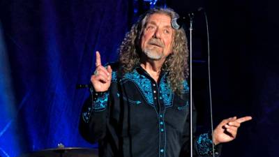 Robert Plant na koncertu v puljski Areni julija 2016 (ANDRAŽ GOMBAČ/PRIMORSKE NOVICE)