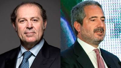 Častni diplomi bosta prejela Philippe Donnet (levo) in Pierroberto Folgiero