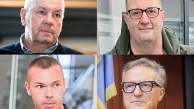 Zgoraj Scheriani (levo) in Destefano (desno), spodaj Poletti (levo) in Ziza (desno)