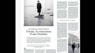 Francoski mesečnik Le Monde Diplomatique bogatijo fotografije Maria Magajne