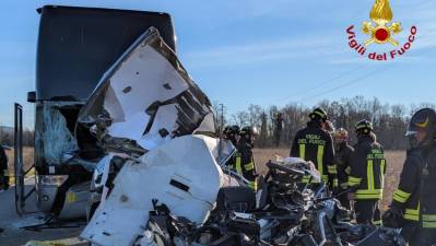Gasilci na kraju nesreče v Maniagu (GASILCI)