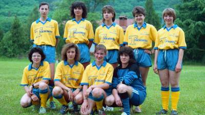 Ženska ekipa iz Gabrij leta 1989 (EDI SAMBO)