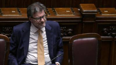 Italijanski minister za finance Giancarlo Giorgetti (ANSA)