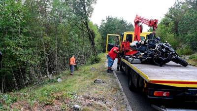 Prizorišče nesreče (VEDRAN KARUZA/GLAS ISTRE)
