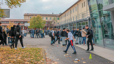 Dvorišče videmske salezijanske šole Bearzi