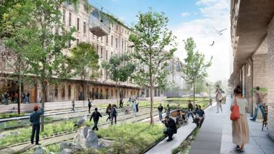 Arhitekt Femia je načrt ureditve linearnega parka pripravil po smernicah nemškega arhitekta Andreasa Kiparja