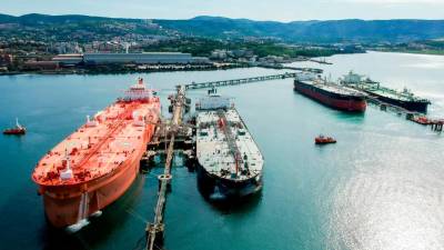 Siotov terminal v Trstu (ARHIV)