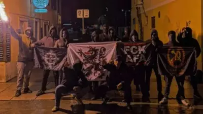 Neonacisti v središču Kopra (PRIMORSKE NOVICE)